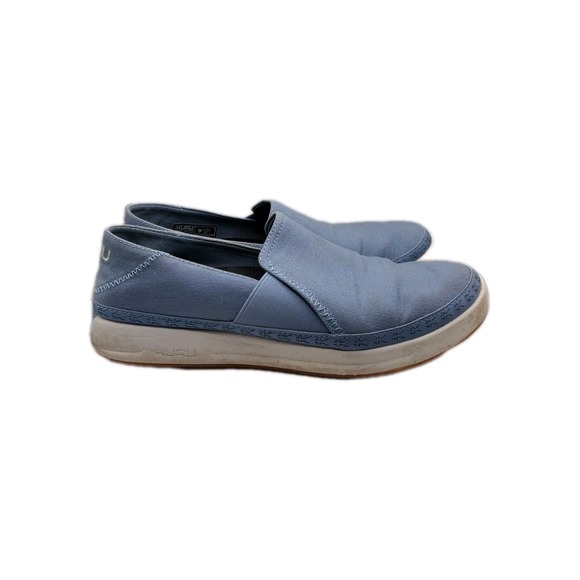 KURU Womens Slip on Sneakers Blue size 9.5 20910695 Shoes Cloud pre owned - Picture 7 of 8